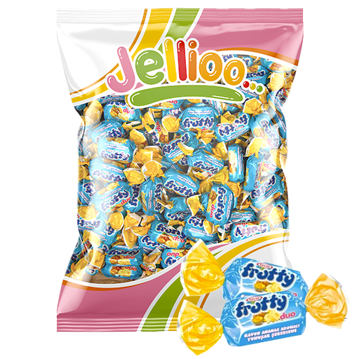 Frutty Duo Twist Melon/Pineapple 1kg