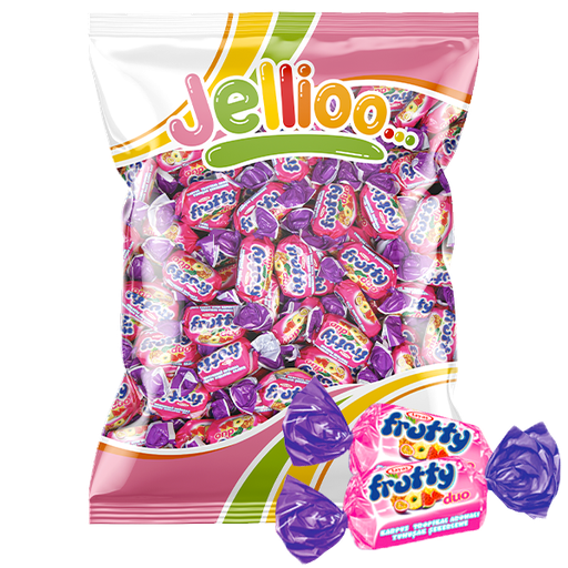 FRUTTY DUO TWIST MELON/TROPICAL 1KG