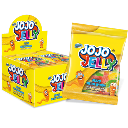 JoJo Jelly Neon Worms 20g x 170st
