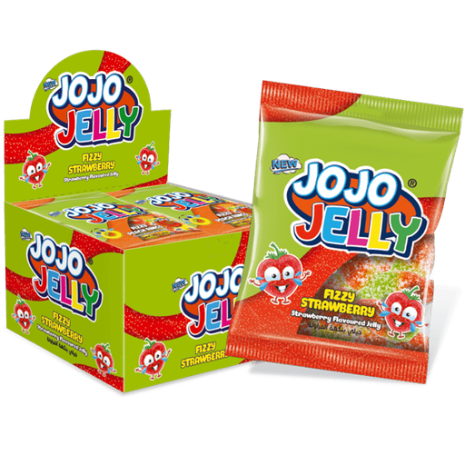 JoJo Jelly Fizzy Strawberry 20g x 170st