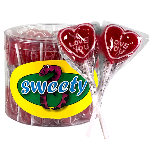 Jellioo I Love You Lollipop 17g x 50st