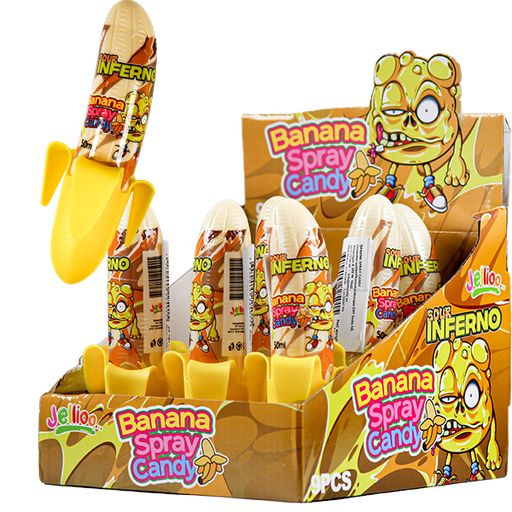 Jellioo Inferno Banana Spray 50ml x 9st