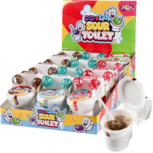 Jellioo Dip&Lick Sour Toilet 20g x 12st