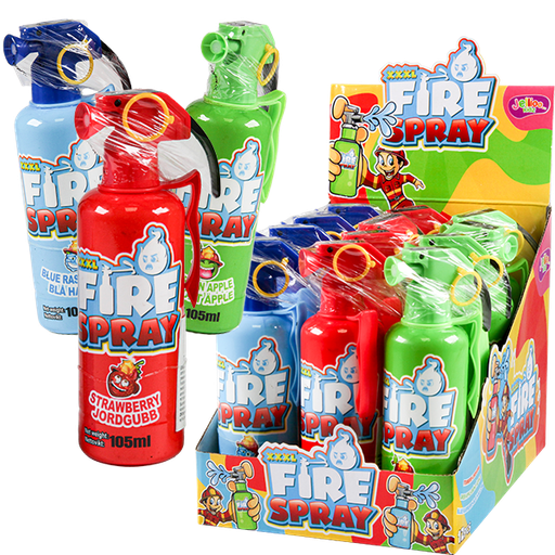Jellioo XXXL Fire Spray 105ml x 12st