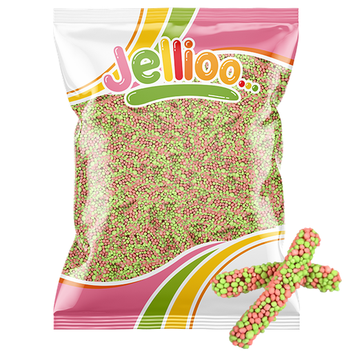 Jellioo Geeks Worms Green&Pink 2kg