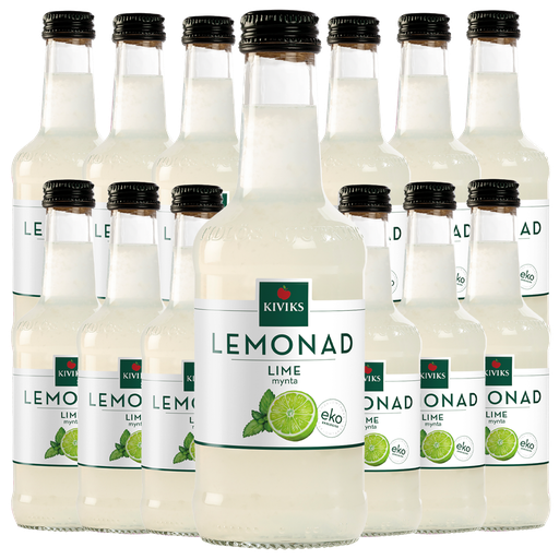 Kivik Lemonad Eko Lime Mynta 12x 27,5cl