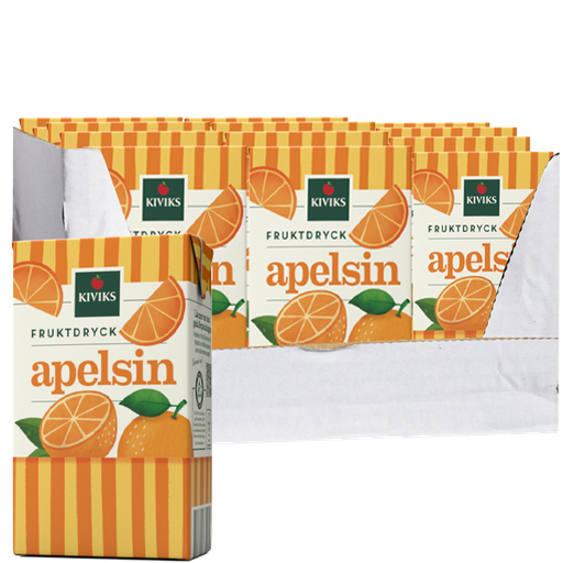 Kiviks Apelsin Fruktdryck 25cl x 27st