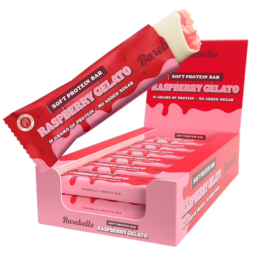 Barebells Soft Raspberry Gelato 55g x 12