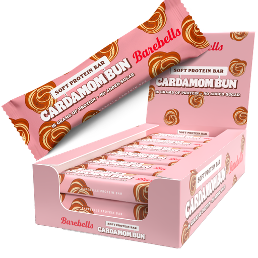 Barebells Soft Bar Cardamom Bun 55g x 12