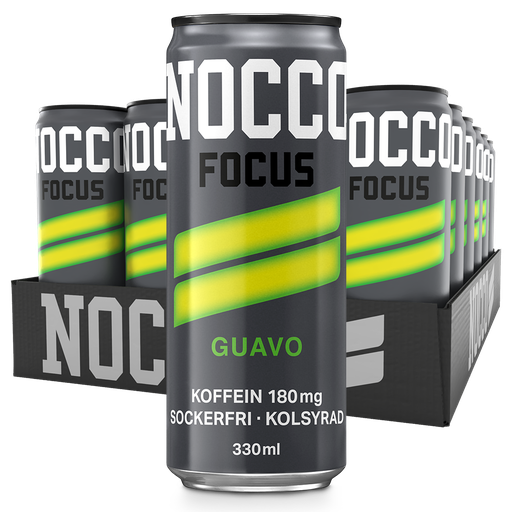 NOCCO Focus Guavo 33cl x 24st
