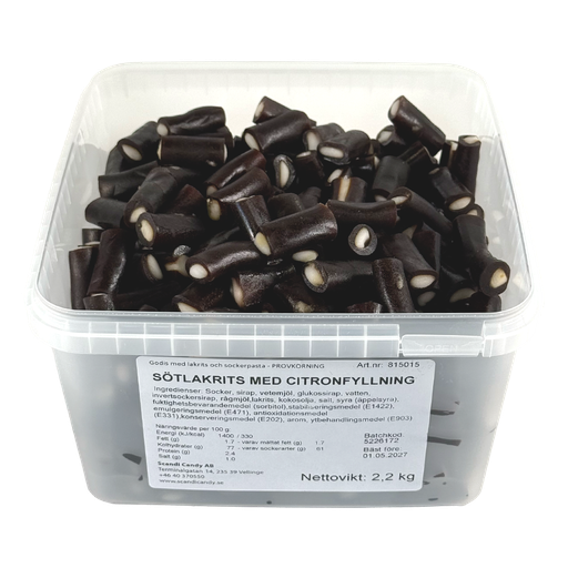 Sötlakrits med Citronfyllning 2.2kg