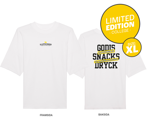 Klippkungen College Vit T-shirt XL
