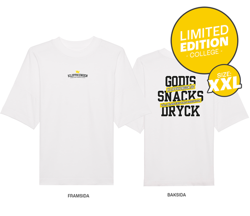 Klippkungen College Vit T-shirt XXL