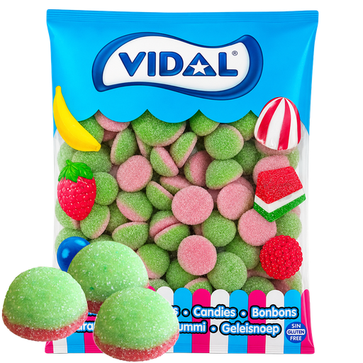 Vidal Fizzy Melon Bombs 3kg