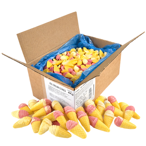 Blandade Glasstrutar 4kg