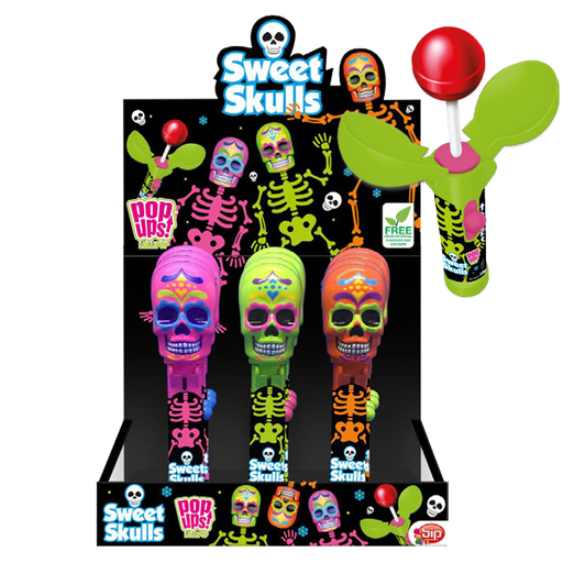 Sweet Skulls Pop Ups 10g x 12st