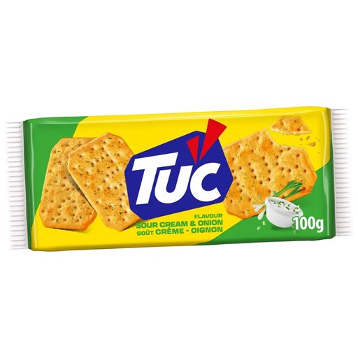 Tuc Sour Cream & Onion 100g 24st