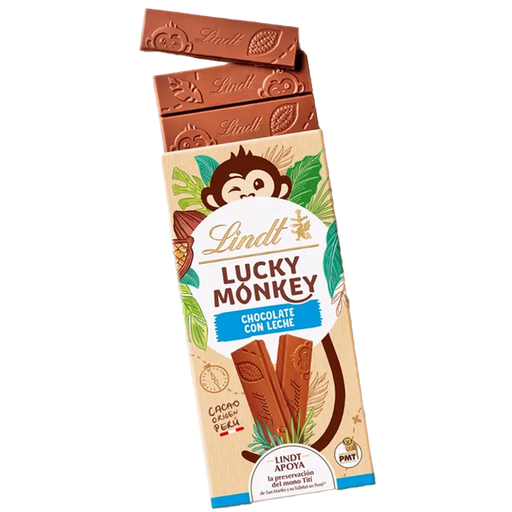 Lindt Lucky Monkey Leche 100g