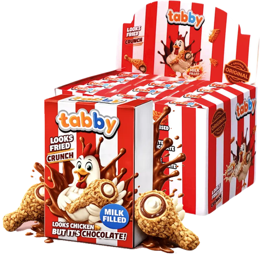 Tabby Fried Chicken Chocolate 50g x 12st