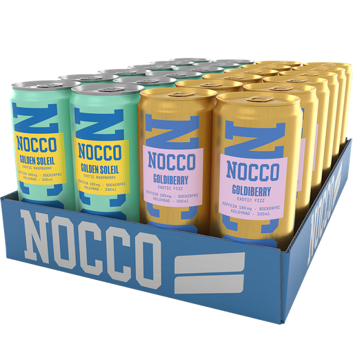Nocco Golden Soleil & Goldiberry 33cl 24