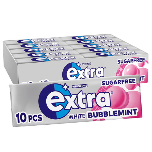 Extra Paket White Bubblemint 30-pack