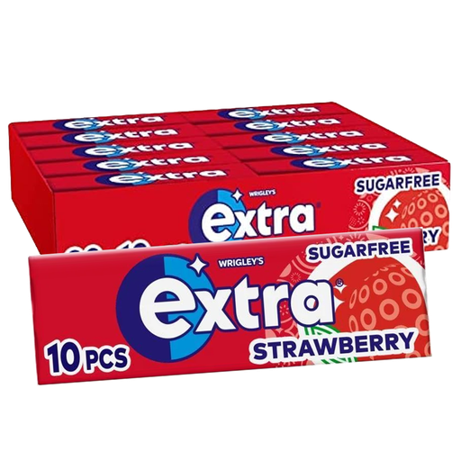 Extra Paket White Strawberry 30-pack