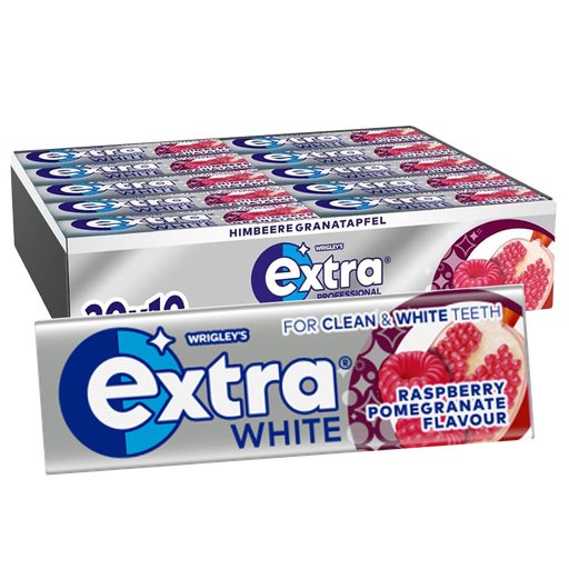 Extra White Raspberry Pomegranate 30-p