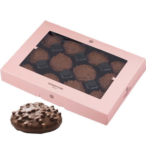 Delicato Krokantbiskvi Lyx 12-pack