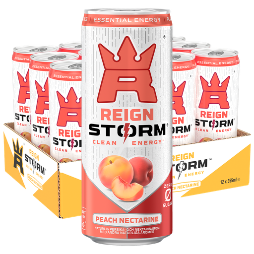 Reign Storm Peach Nectarin 355ml x 12st