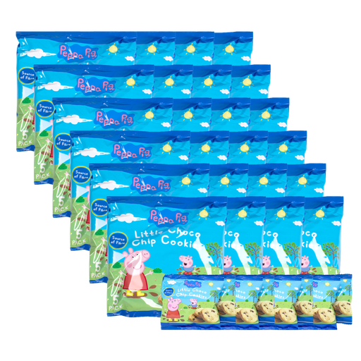Peppa Pig Biscotti choco chip 100gx24st