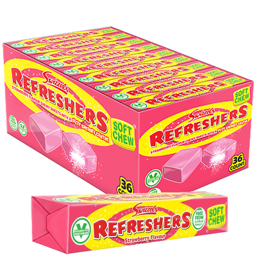 Refreshers Strawberry Stick 43g x 36st