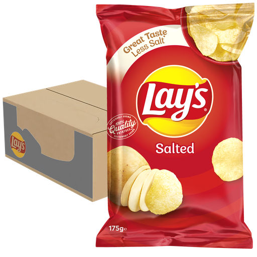 Lay´s Chips Salted 18st x 175g