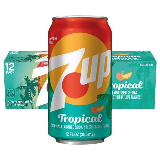 7UP Tropical 35,5cl x 12st
