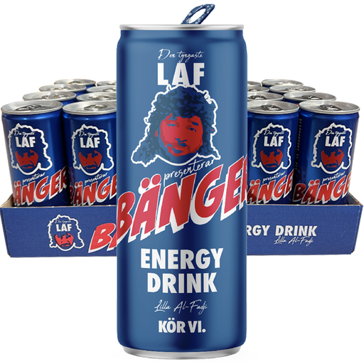 BÄNGER BY LAF ENERGY DRINK 25CL x 24st