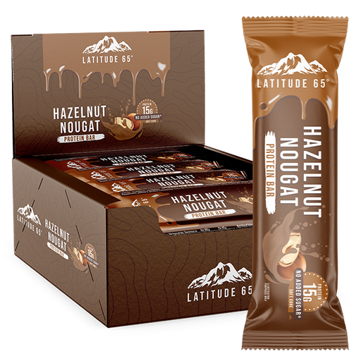 Latitude 65 Bar Hazelnut 45g x 12st