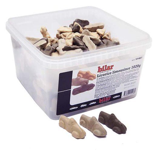 Ahlgrens Limousiner Salmiak 1,02kg