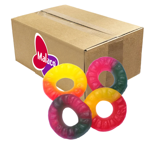 Malaco Fruity Rings 3kg