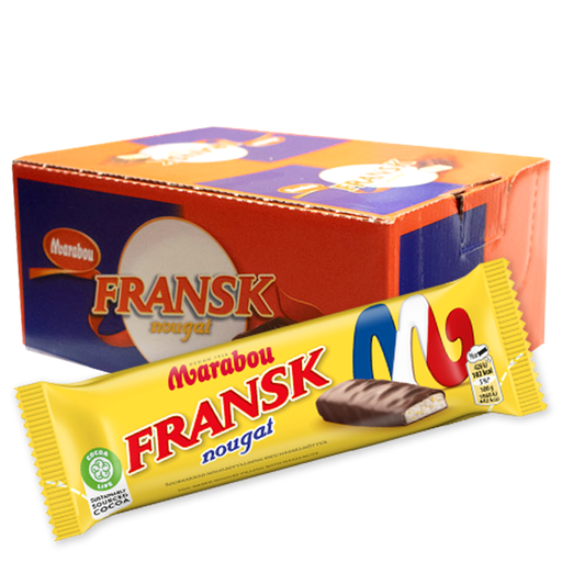 Dubbel Fransk Nougat 24st x 46g