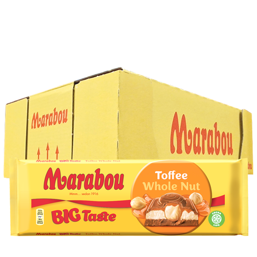 BIG Taste Toffee Whole Nut 300g x12