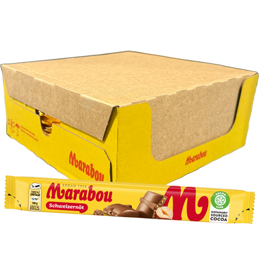 Marabou Schweizernöt Choklad 43g x 36st