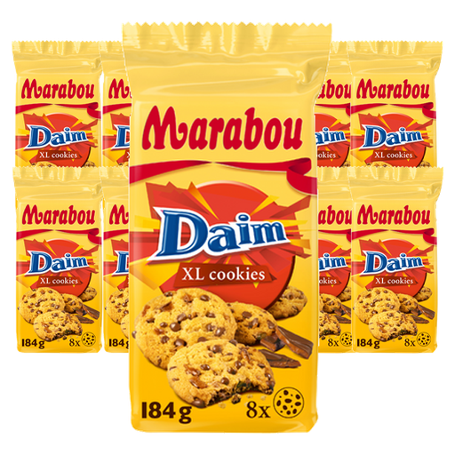Marabou XL Cookies Daim 184g x 10st