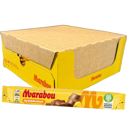 Marabou Apelsinkrokant 43g x 36st