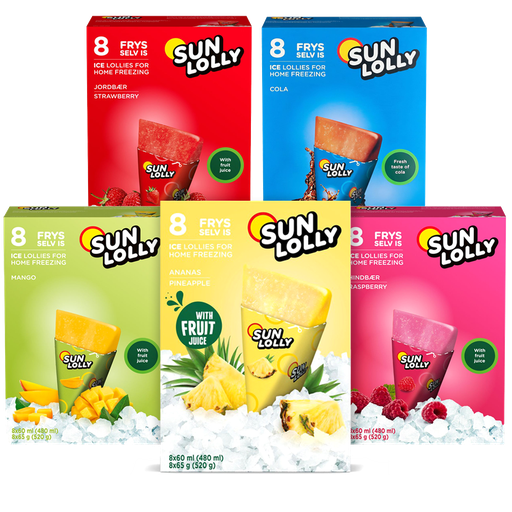 Sun Lolly Mix (5st 8-pack)