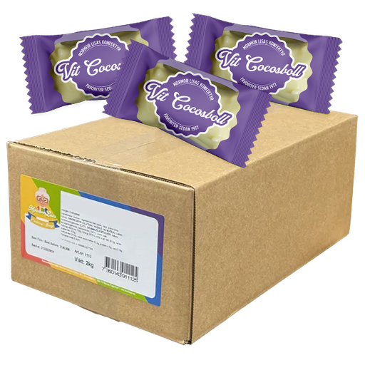 Mormor Lisas Vit Cocosboll Insl 2KG