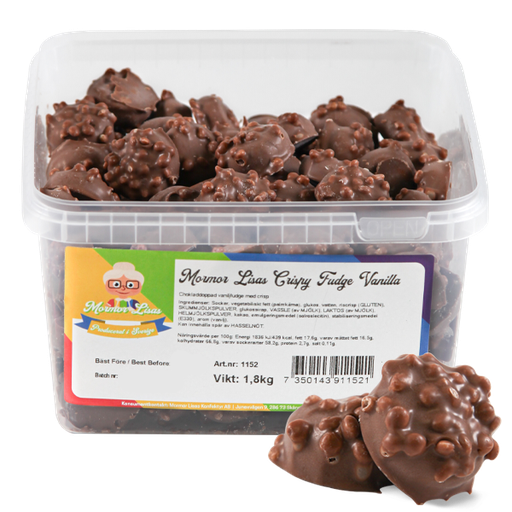 Mormor Lisas Crispy Fudge Vanilla 1,8kg