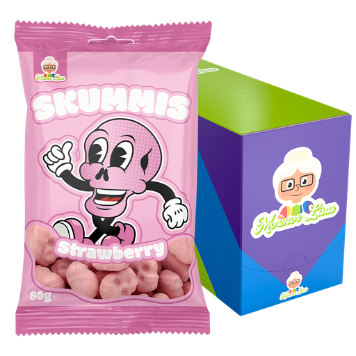 Skummis Strawberry 80g x 18st