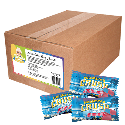 Halmstad Crush Candy Jordgubb 2kg