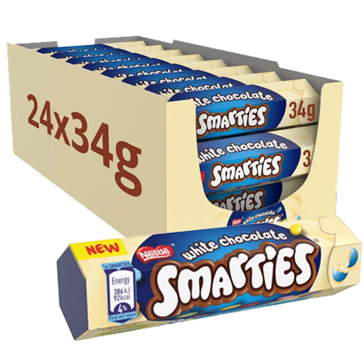 Smarties White 34g x 24st