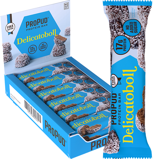 ProPud Proteinbar Delicatoboll 55gx12st