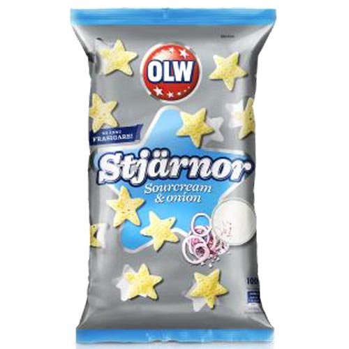 OLW Stjärnor hellåda 100g x 12st